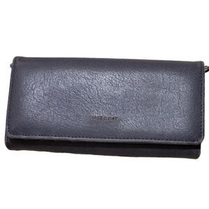 Matt and Nat Vegan Bluish Gray VEGAN Leather Wallet